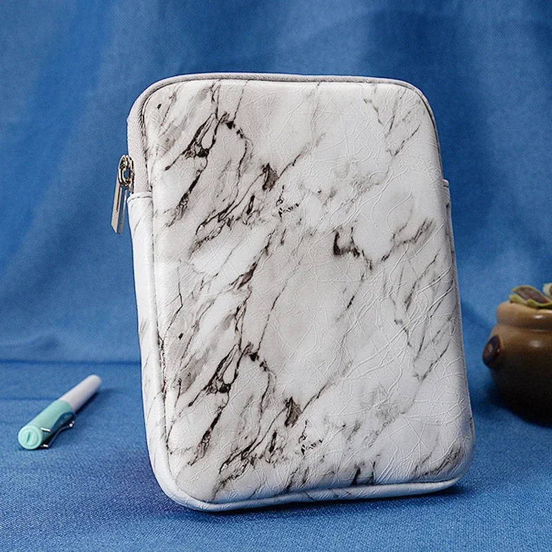 White Marble for Kindle Paperwhite 1/2/3/4 Case Shockproof Tablet E-Books Sleeve Bag for Kindle 8 th Voyage Oasis 1/2 Cover