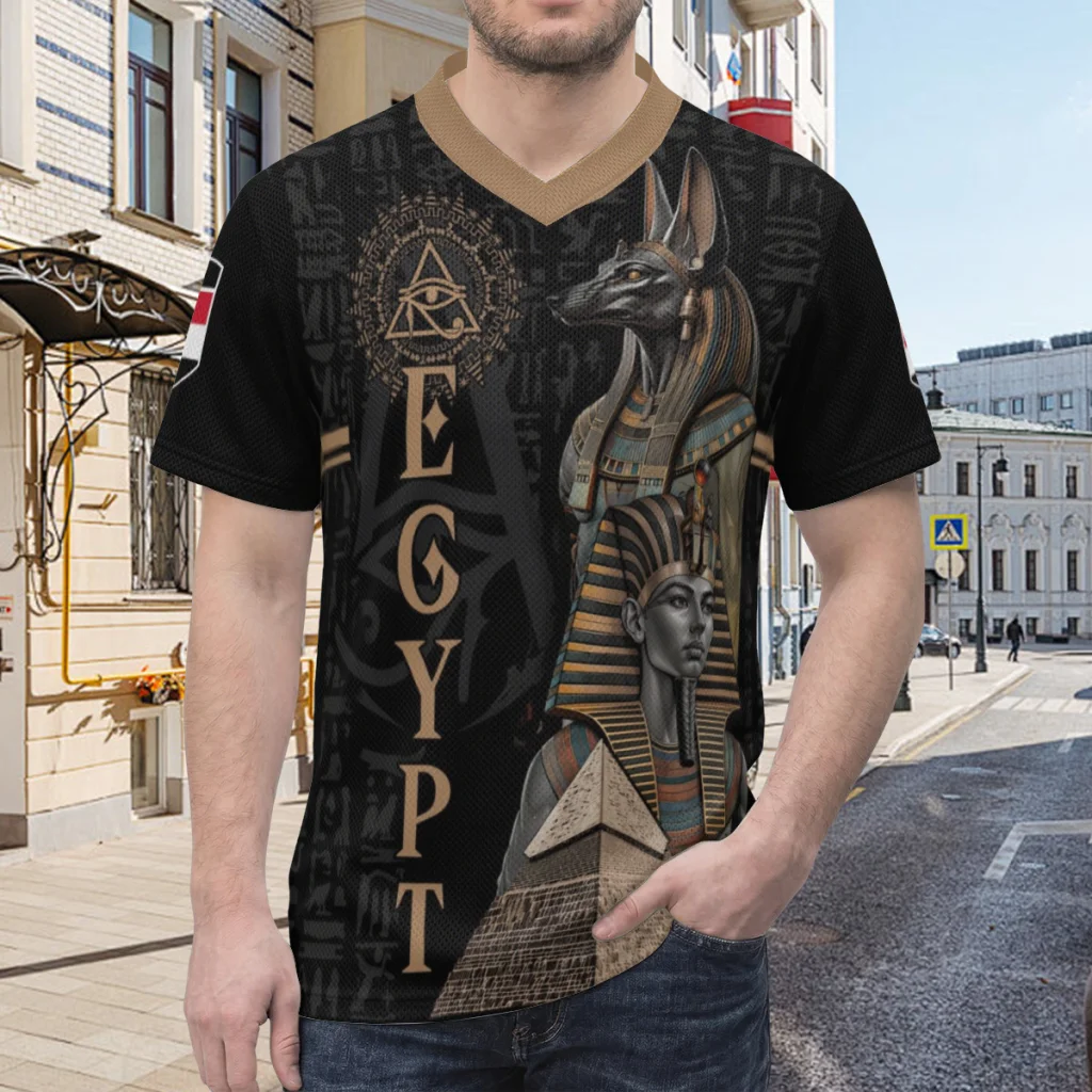 2026 egypt Flag Retro V NECK S - Men Fashion Egypt review and price
