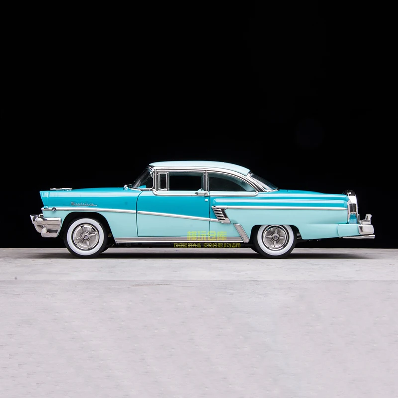 Diecast Original 1:18 Scale Ford Mercury Montclair 1956 Simulation Alloy Car Model Static Display Collectible Toy Gift Souvenir