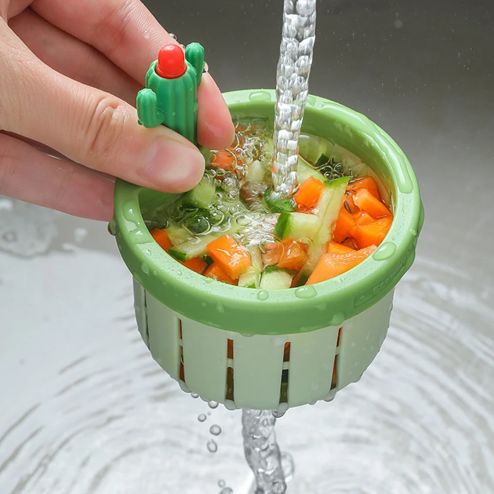 

Kitchen Sink Strainer Food Slag Strainer Sink Drain Cactus Sink Filter Drain Basket Kitchen Accessories Kitchen Utensils