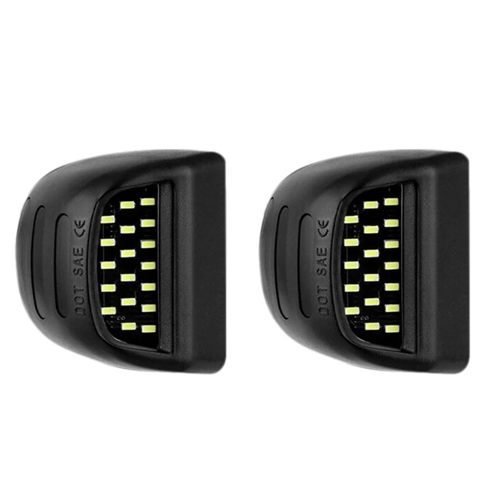 2Pcs 12V 6000K For Chevrolet Silverado Avalanche Traverse Tahoe Suburban LED Car Number License Plate Lights Lamp Auto Luces New - Image 5