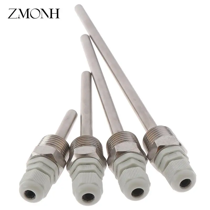 50-200 Mm Thép Không Gỉ Thermowell 1/2 "NPT Luồng Cho Cảm Biến Nhiệt Độ