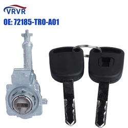 VRVR 72185-TR0-A01 72185TR0A01 Left Driver Side Door Lock Core Cylinder For 2012- 2015 Honda Civic CRV