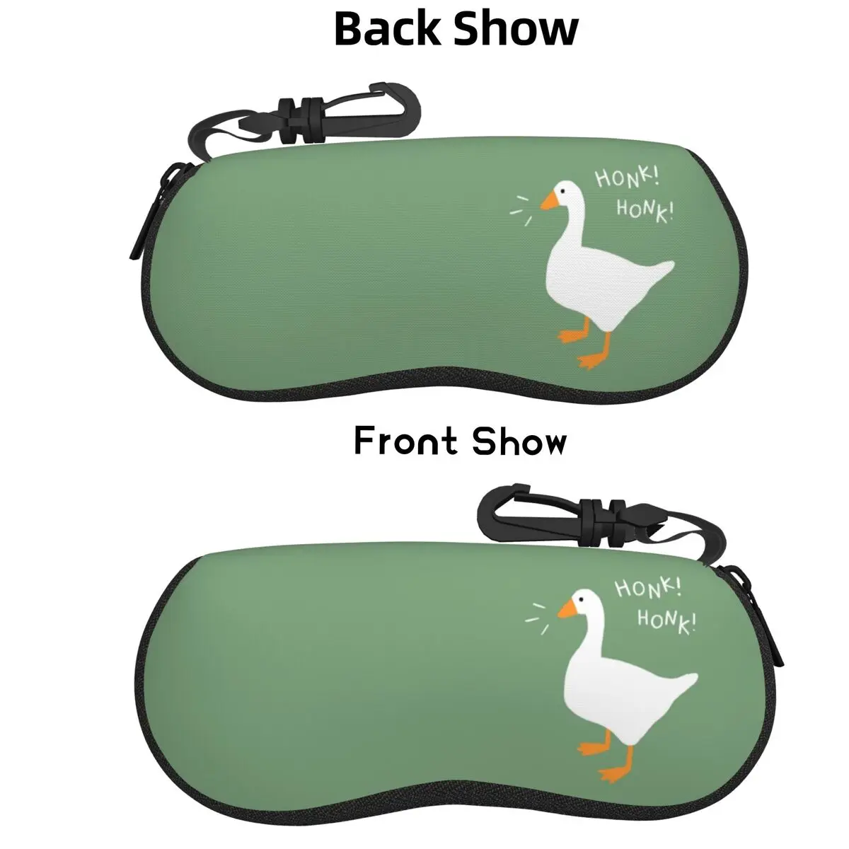 

Honk Honk Goose Shell Чехол для очков Защитная коробка для солнцезащитных очков Женская и мужская мягкая сумка для очков