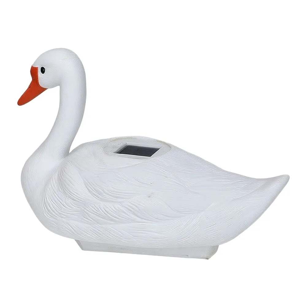 Outdoor Water Lamp Solar Floating Duck For Night Time Lighting Plastic Construction Solar Powered Efficiency For Garden Ponds