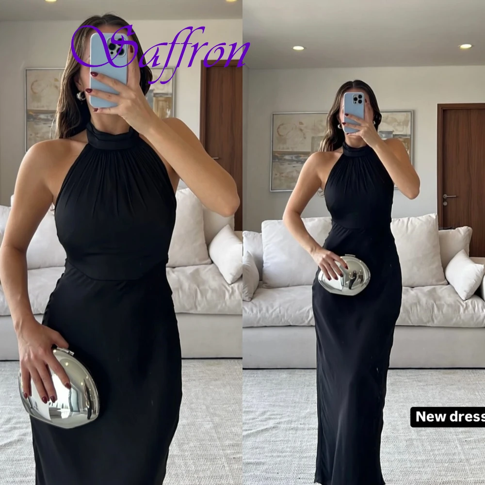 تخصيص مثير الأسود الرسن ألف خط أكمام مساء اللباس رائعة جيرسي فساتين لحضور الحفلات الموسيقية مزاجه عيد ميلاد حزب أثواب