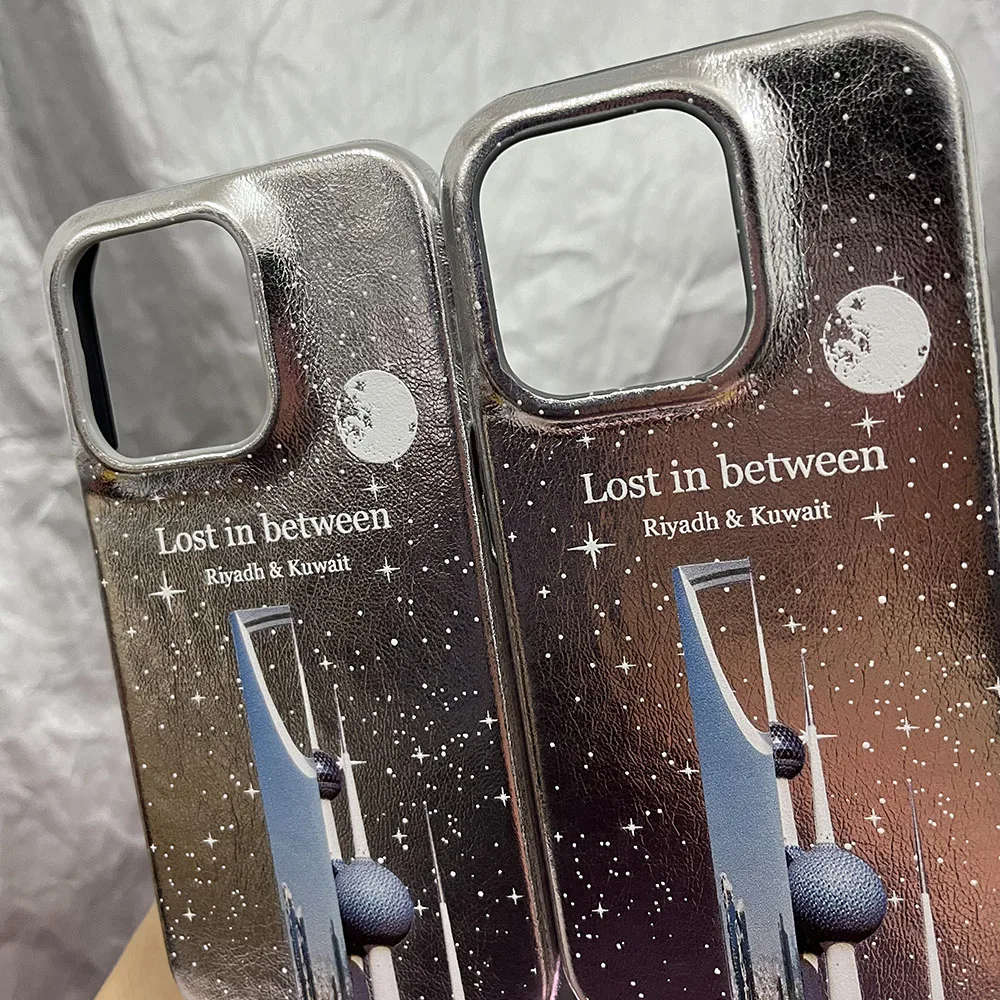 Personalise Initial Name Letters Leather Case For Iphone 17 air 16 pro 15 pro max 14 13 12 Mini 11 Luxury kafr letters Covers