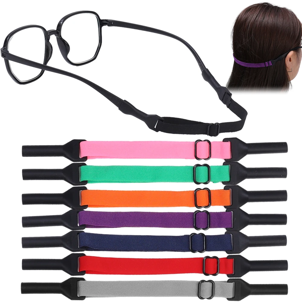 JOFOR-Sangle de lunettes de soleil pour enfants et adultes, sangle d'élasticité, retenue de lunettes, support de lunettes de sport, UL, 5 pièces