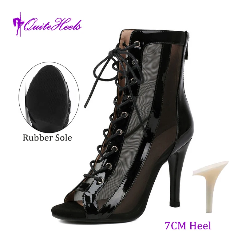 

Summer Sexy Cut-Out Cool Sandals For Women Jazz Dance Shoes Ballroom Dance Club Nightclub Dance Shoes