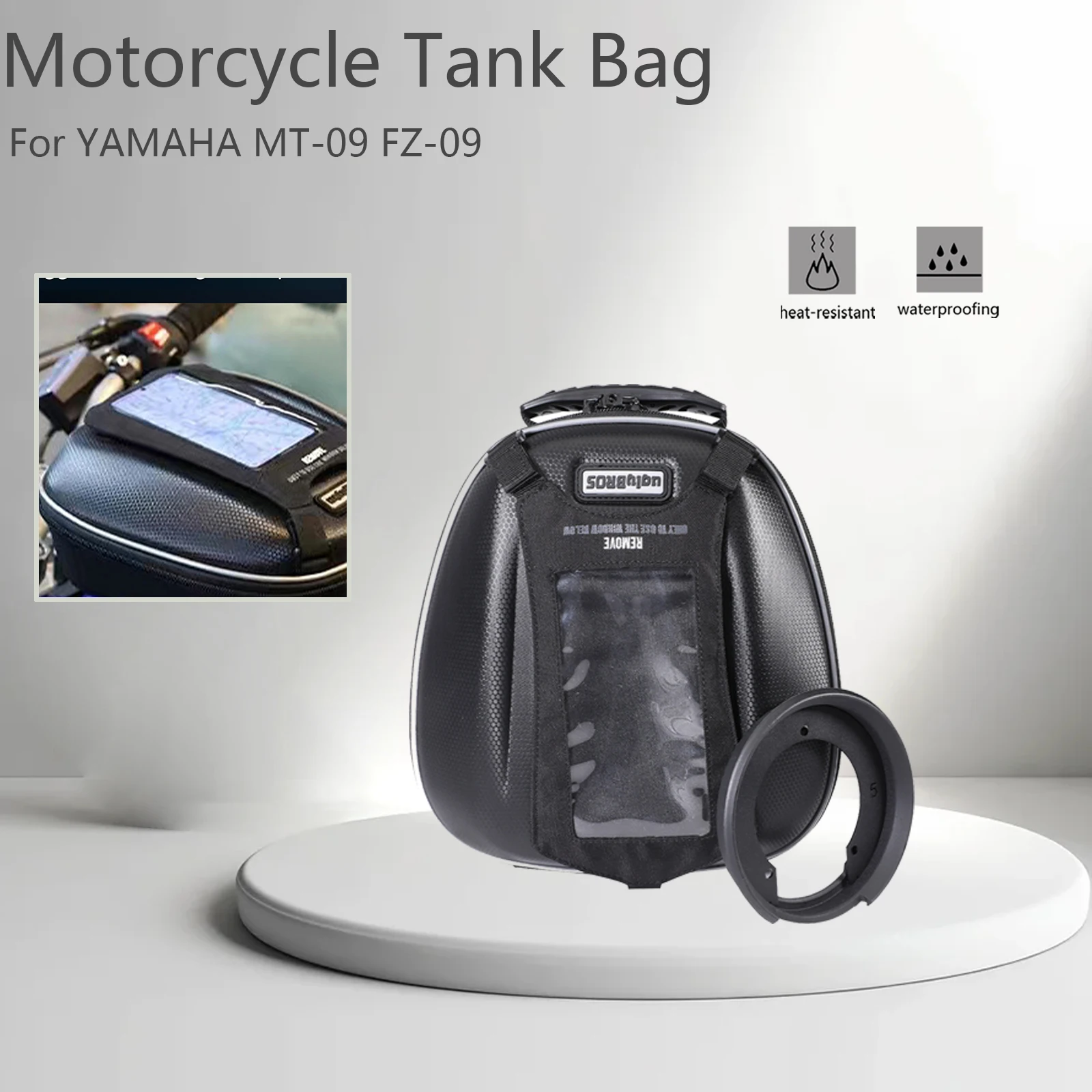 Motorcycle Waterproof Racing Bags Tanklock For YAMAHA MT-09 FZ-09 TRACER FJ-09 900/GT Navigation Tanklock Bag Accessories