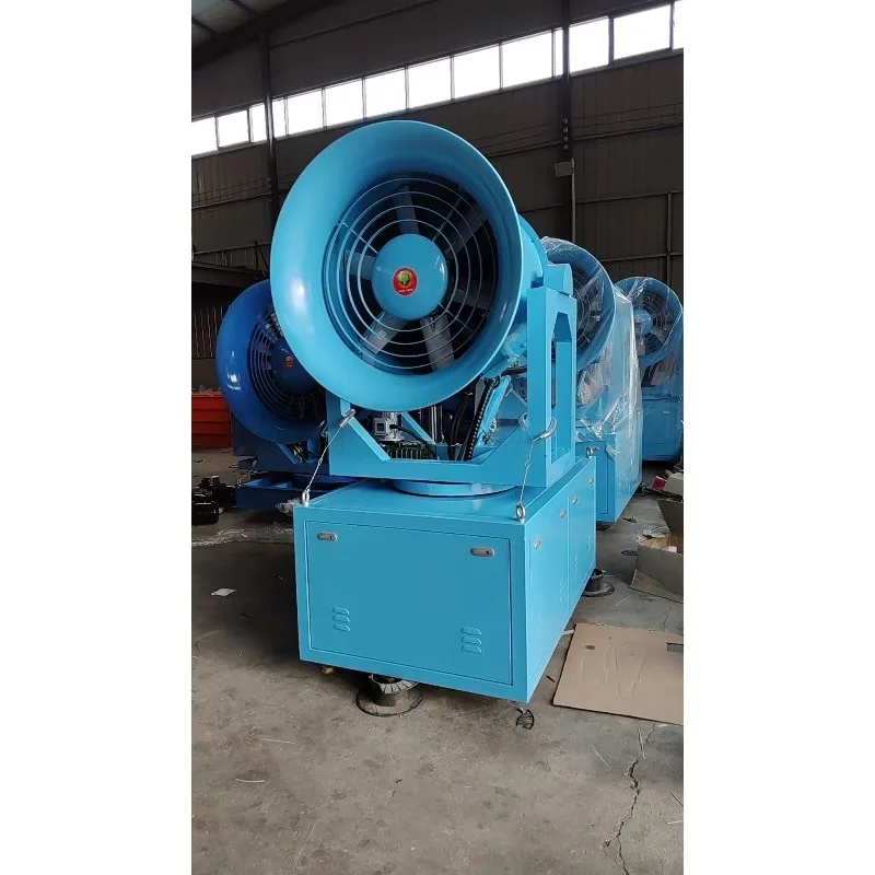 Large Capacity Fog Cannon Machine 50M Spray Distance for Road Construction