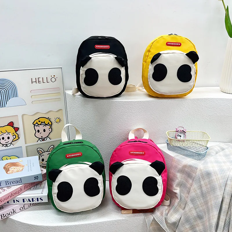 

Colorful Panda Fashion Casual Mini Cartoon Bags Kindergarten Cute Student School Study Bags Children’s Backpack