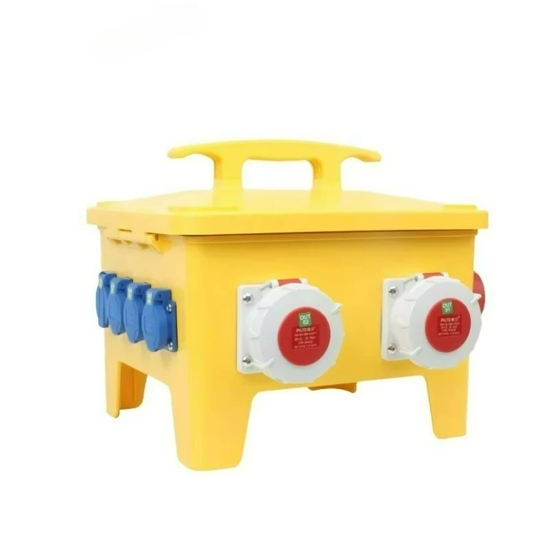 Flame Retardant Waterproof Power Control Socket, Power Box, Convenient Engineering Electrical Control Box, Mobile Box