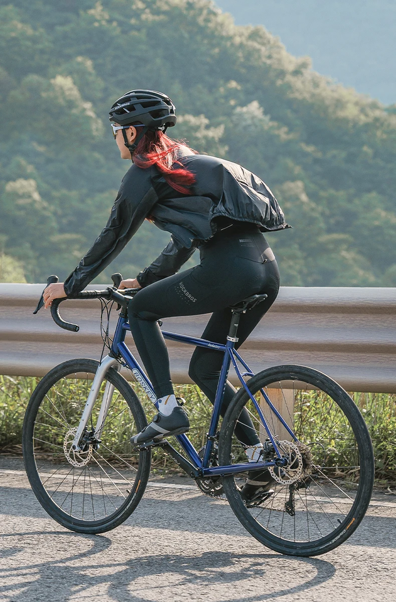 ROCKBROS Fahrradjacke, ultraleichte, atmungsaktive Nylon-Sonnenschutz-Sportbekleidung, schweißabsorbierende Oberbekleidung für Männer und Frauen, lässig. – Detail 7