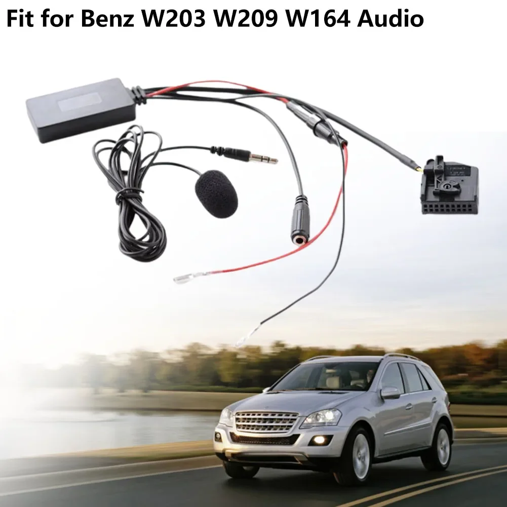 AUX Cable For Mercedes For Benz Comand 2 0 Compatible With W203 W209 W164 W163 R129 Models For Music Streaming