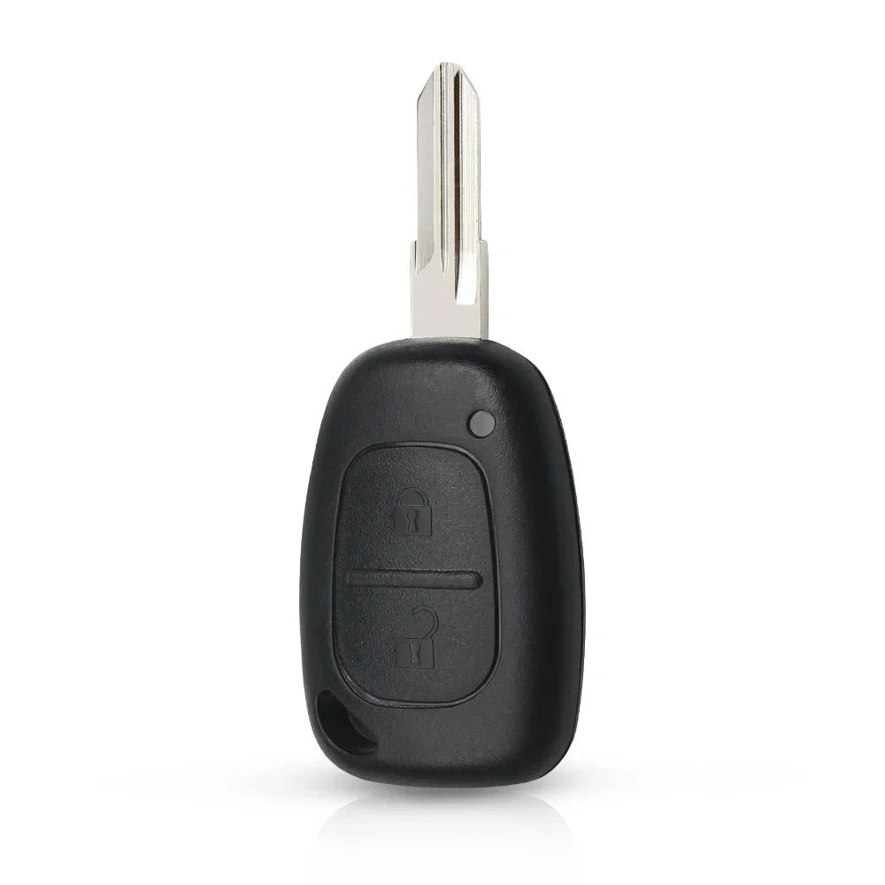 KEYYOU-mando a distancia para coche, llave de 2 botones para Vauxhall, Opel Vivaro/Renault Movano Trafic Renault Kangoo en blanco, 1 piezas