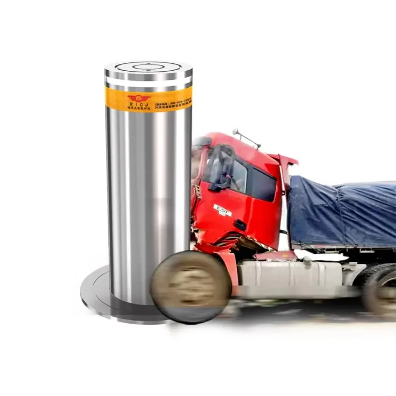 

Car Bollard Automatic Parking Spot Bollard Embedded Crash Rated Bollards