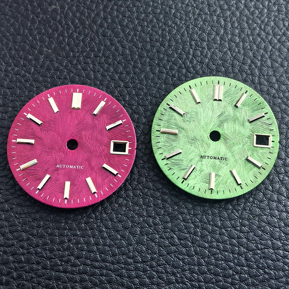 28.5MM Retro Tree scars Dial Watch Dial for NH35 NH36 Accessories Watch Parts For Wristwatches Texture Watch Face New model
