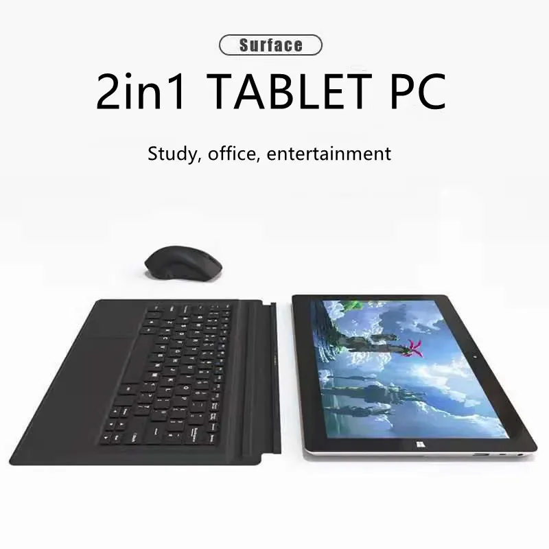 11.6 Inch Win10 Tablet 2 in 1 Laptops 4GB+64GB Digital Education Tablet PC