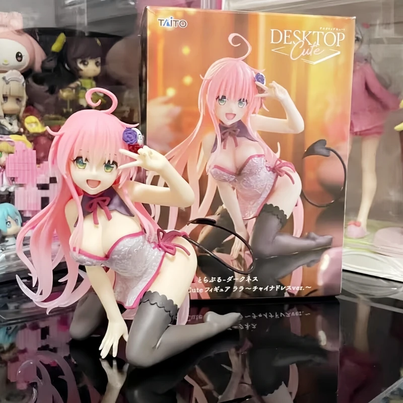 

Горячий оригинальный Taito Anime To Love Ru Darkness 13 см аниме-фигурка Lala Satalin Deviluke аниме-фигурка кукла настольный орнамент игрушки