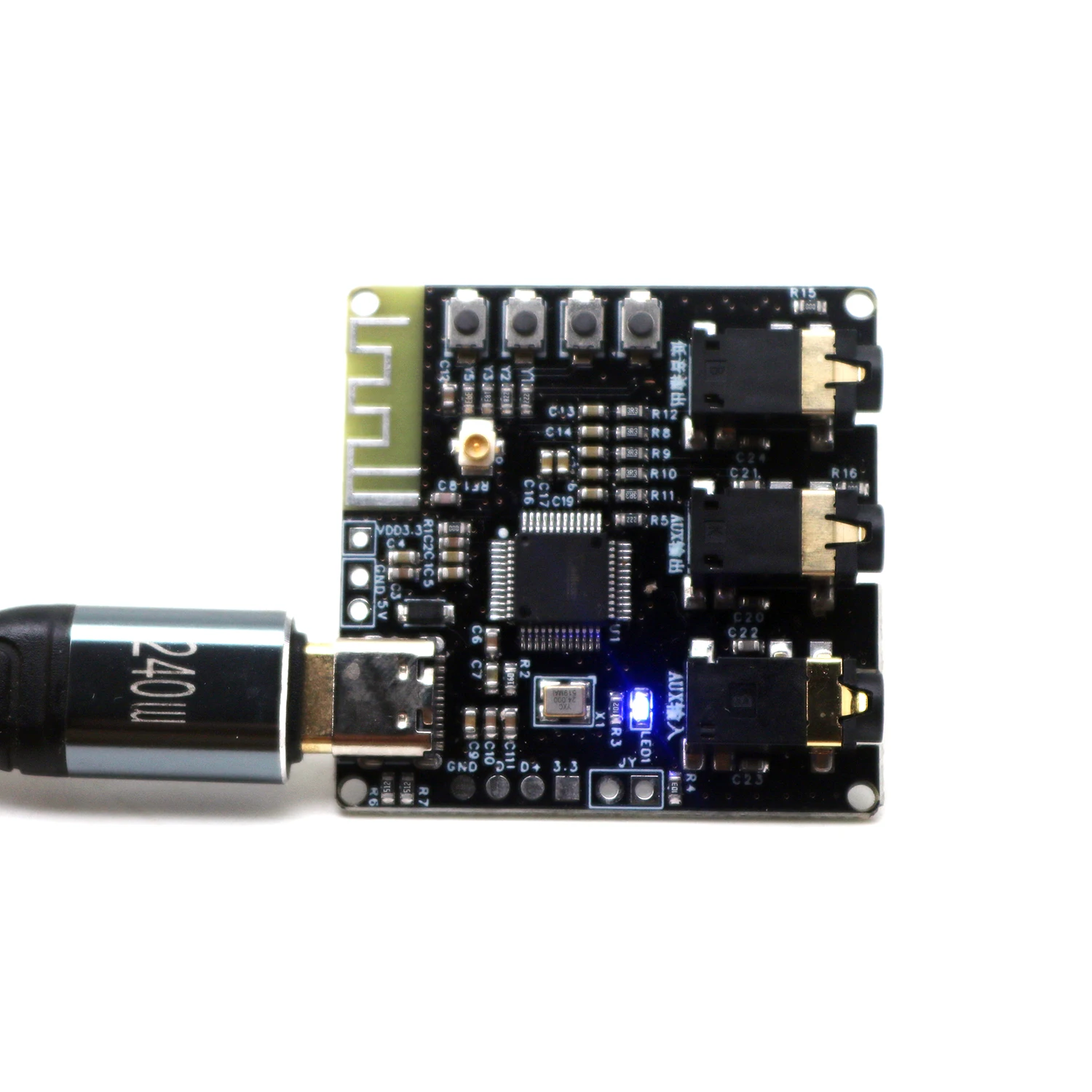 Bluetooth DSP Tuning Modul BP1048B1 40-Band Equalizer Soundkarte, TWS Stereo AUX DIY Audio BT Auto Home Lautsprecher Verstärker Vorverstärker