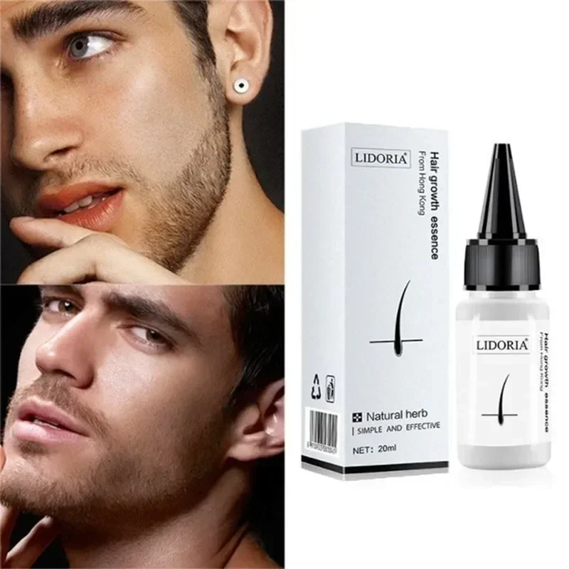 Aceite para el crecimiento del cabello de la barba para hombres, pérdida de cabello Anti producto original, aceite esencial Natural para el crecimiento del bigote, cuidado nutritivo de la barba, nuevo