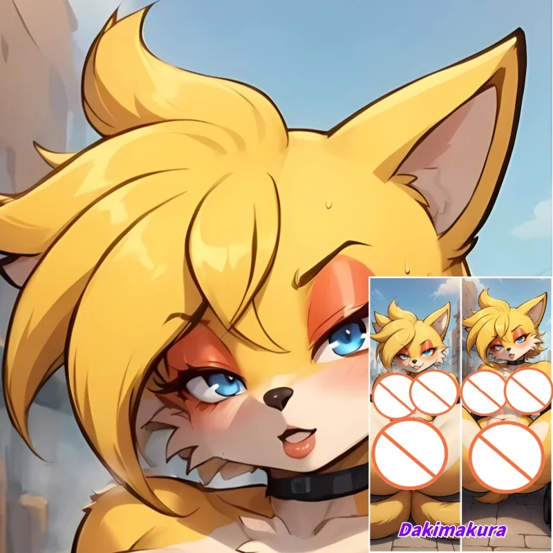 

Dakimakura Anime Pillow Case Tailsko Sonic Double-sided Print Of Life-size Body Pillowcase Gifts Can be Customized