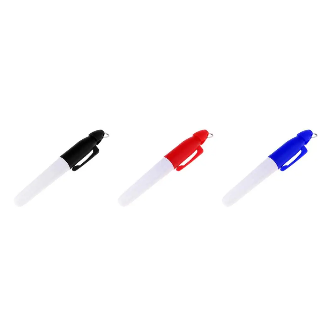 2x Universele/Golf Marker Pen Tekening Golftraining Accessoires