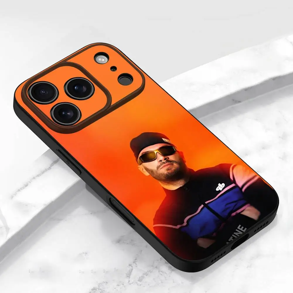 حافظة هاتف J-Jul DP a vie Albumfree vol 8 لهاتف iPhone 17,16,15,14,13,12,11,Pro,Max,Plus,E,Air,Mini غطاء أسود واقٍ