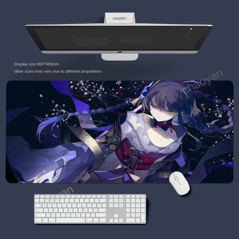 

Kawaii gril Mouse Pad Gamer Office Accessories Pc Cabinet Games Desk Mat Computer Desks Keyboard Gaming Mats Long Desk Pads