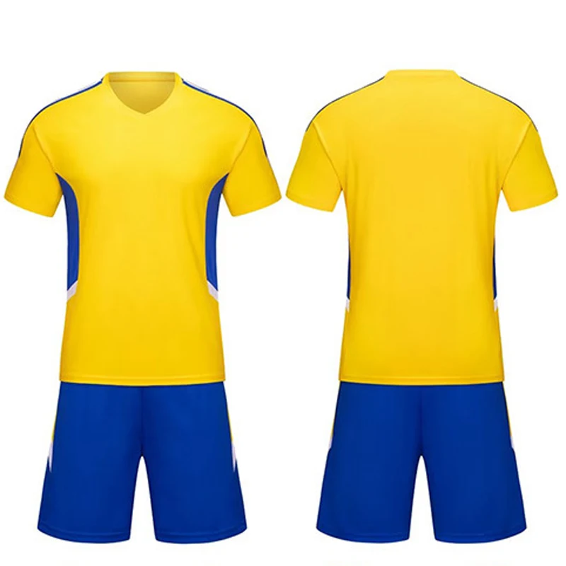 Uniformes de football College à manches courtes pour hommes et garçons, vêtements d\'entraînement de football personnalisés, vêtements de bricolage