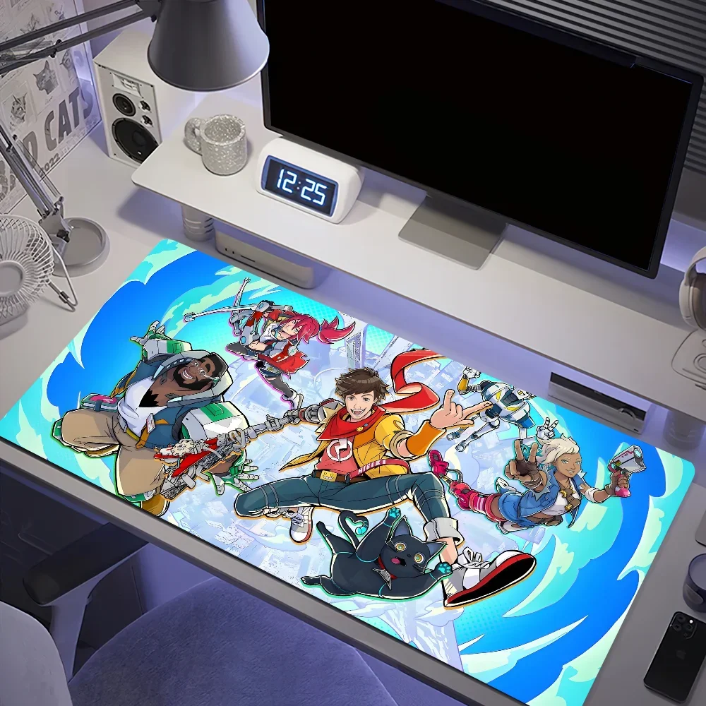 لعبة Hi-Fi R-Rush لوحة الماوس لوحة المفاتيح مريح مكتب المطاط الكمبيوتر عدم الانزلاق المضادة للفرش المنزل مخصص أفضل سعر حصيرة مكتبية كبيرة