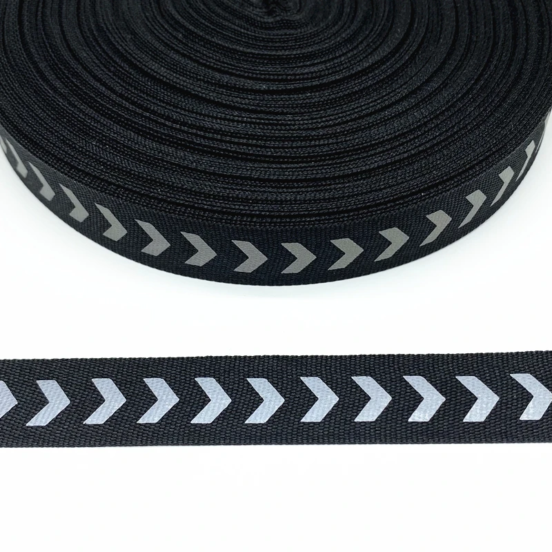 2 Yards/lot 20mm Reflective Ribbon for Crafts Sheets Sofa Curtains Hats Clothes Various Fabric Sewing DIY