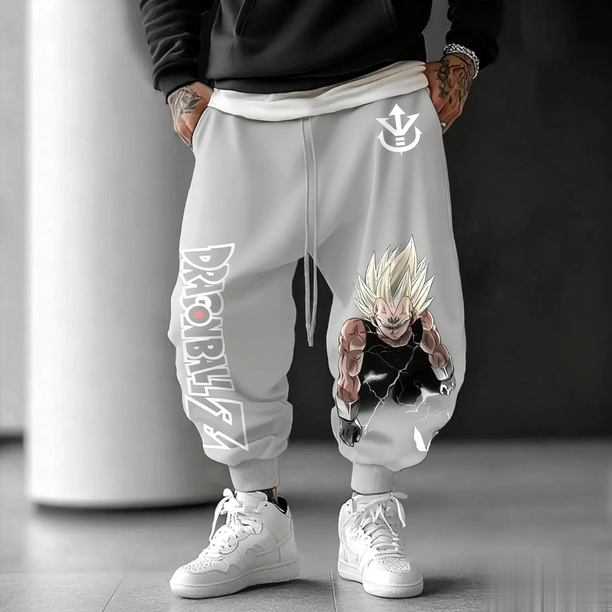 

2026 Summer Dragon Ball Vegeta 3D Print Joggers, Quick Dry Oversized Outdoor Hip Hop Casual Sports Pants for Men Women Kids