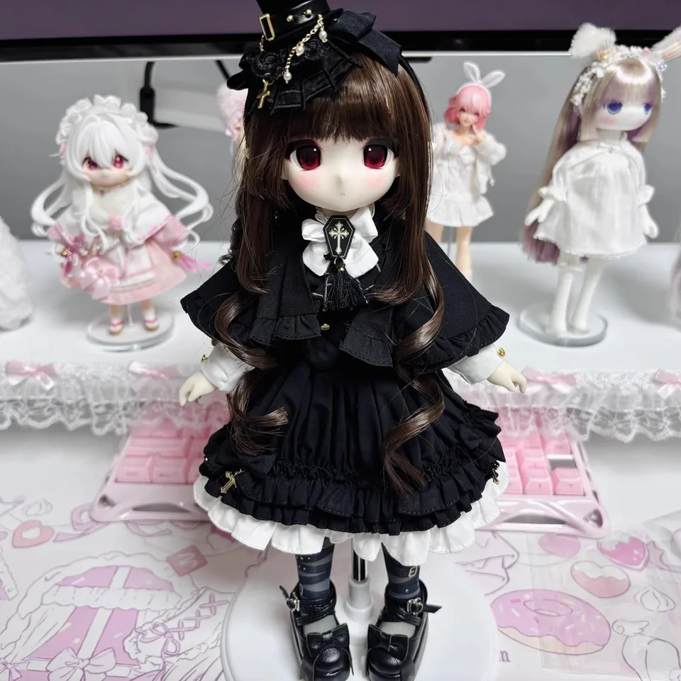 New Hot Tinyfox 1/6 Electronic Pet Bjd Mjd Joint Movable Doll Action Anime Figures Collect Kawaii Model Gift Toy Dress Up Dolls