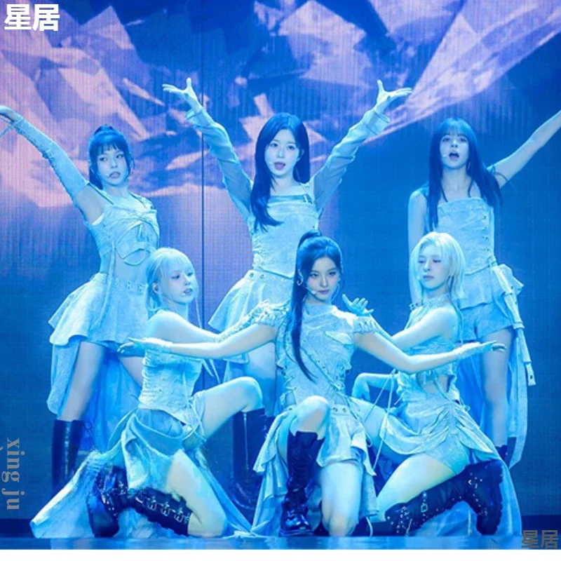 trajes-de-baile-de-jazz-para-mujer-vestido-corto-sexy-con-cordones-irregulares-grupo-de-cantantes-ropa-de-hip-hop-kpop-ropa-puesta-en-escena