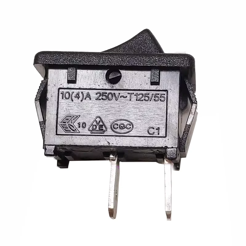 Original certified Taiwan 2-pin 2-speed small boat switch warping switch MR-2-111 silver contact 6A250V 15*21mm