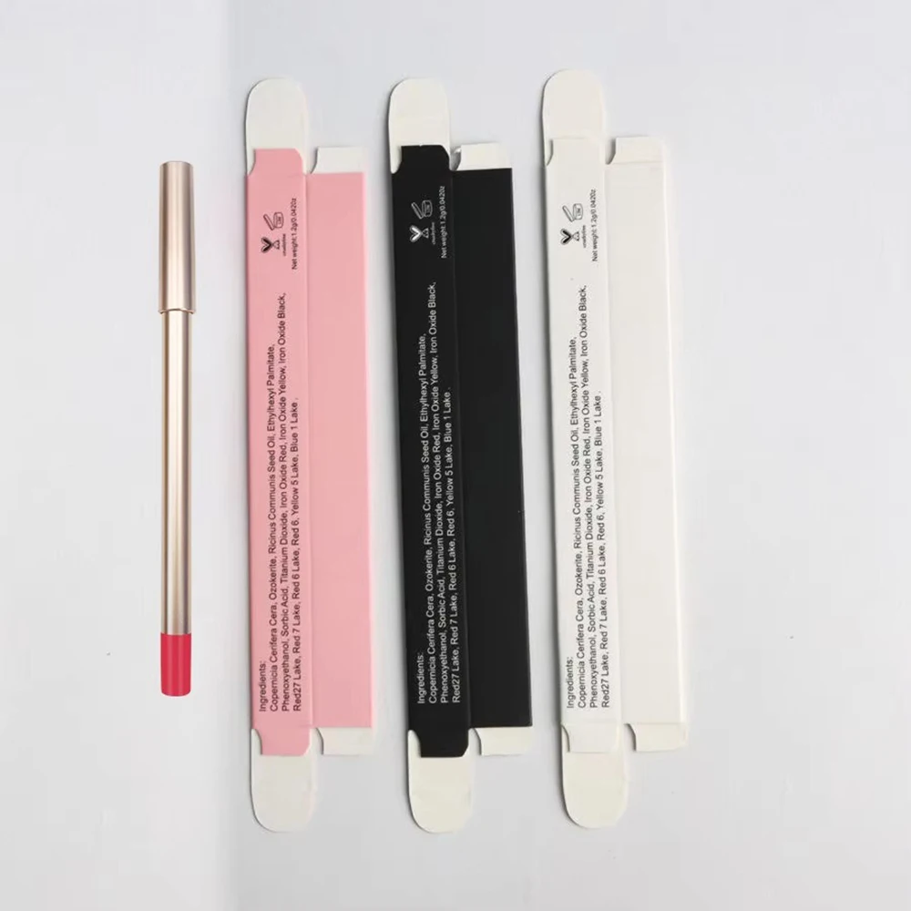 Private Label Lip Liner Custom Logo 12-Color Matte Waterproof Lipliner Long-Lasting Fade-Resistant Wooden Lips Pencil Makeup