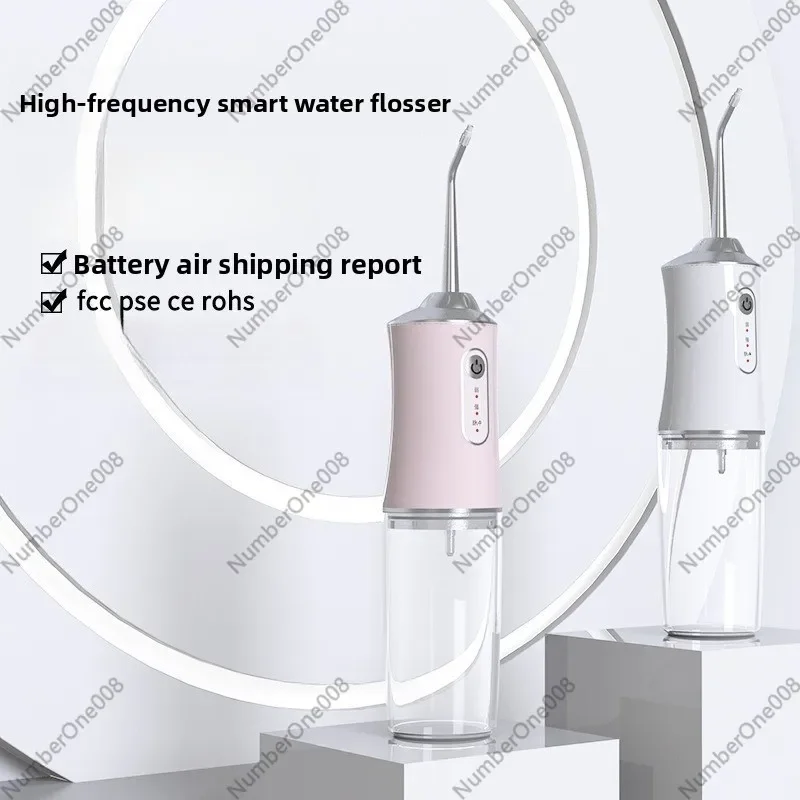 Portable Electric Water Flosser Oral Irrigator Teeth Cleaning Dental Care Device with Water Jet for Home Use
