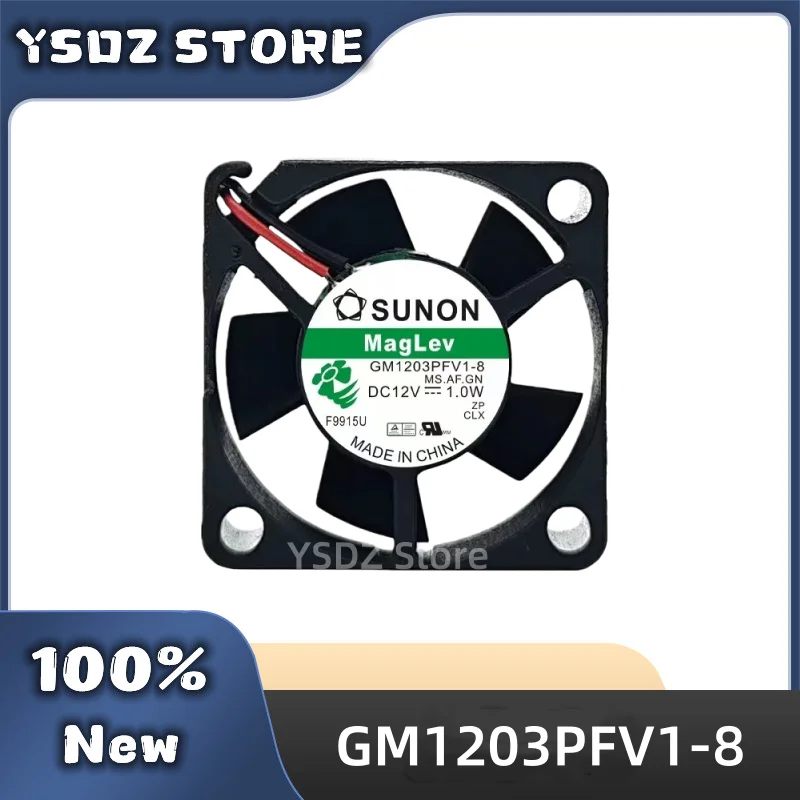 GM1203PFV1-8 2/3-wire DC12V 1.0W 30*30*10MM For SUNON New Original Cooling fan Fast Shipping