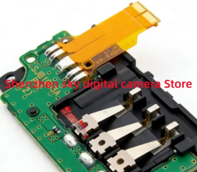 1 unidad de placa de alimentación nueva, cable de PCB con contacto de batería para Panasonic Lumix DC-GH5 DC-GH5S