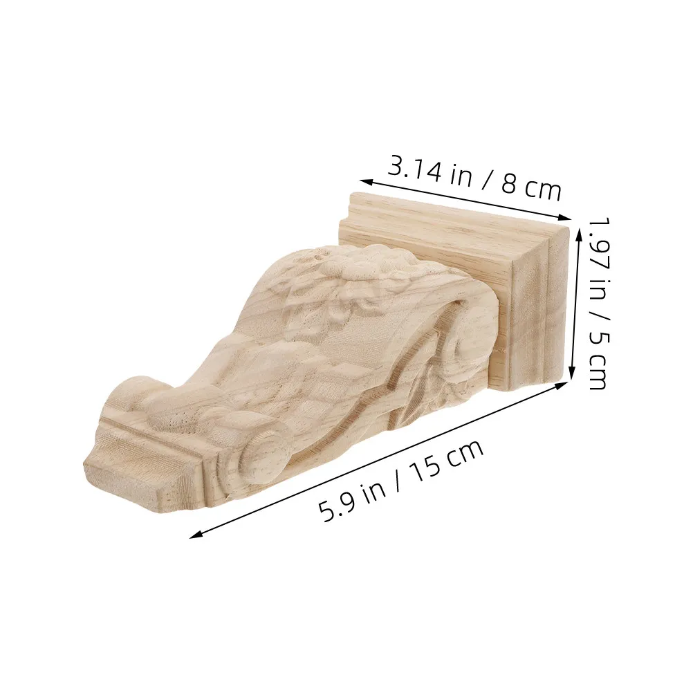 Outdoor Garden Decor Yard Lawn Halloween Christmas New Year Corner Embellishment Decorative Beam Support Carved