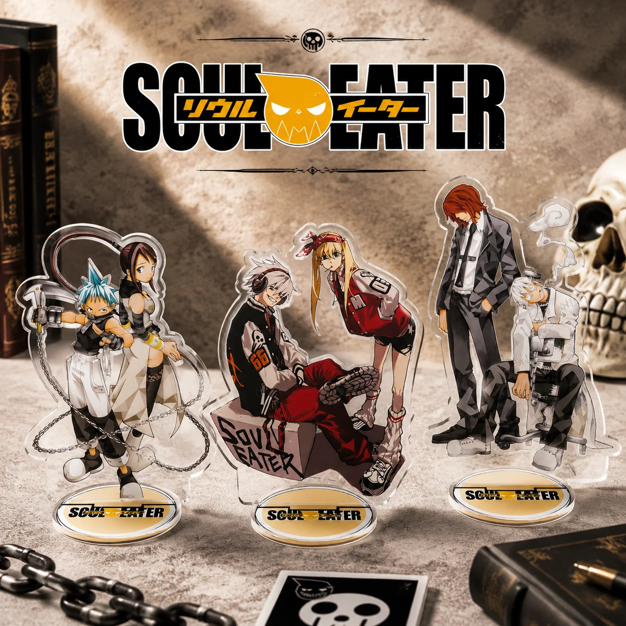 Акриловая подставка/брелок по аниме SOUL EATER, 13 см, Мака Албарн, настольные украшения, аксессуары, декор, подарки, изысканные товары