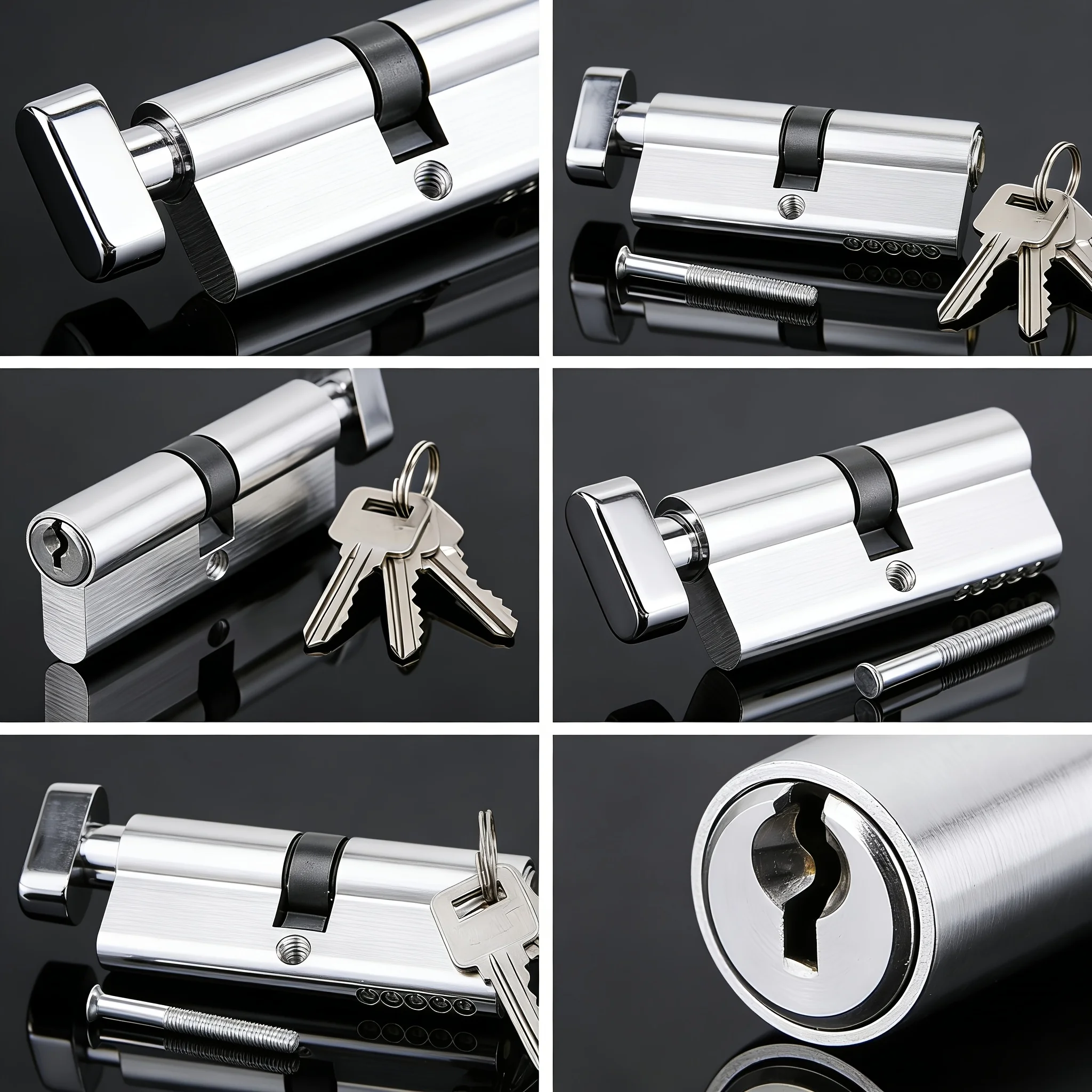 قفل مقبض باب معدني (قطعة واحدة - مراجعة Home Security Safe وسعره
