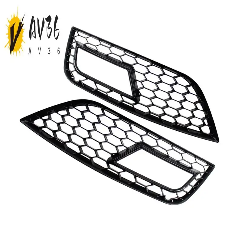 

AV36-Automotive Fog Lamp Frame Mesh Grille Bumper Lower Mesh Grille For A4L B9 2013-2015 8K0807681K 8K0807682K