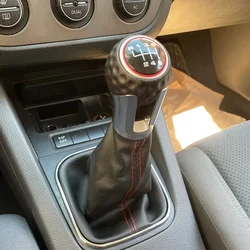 5 6 Speed Car Gear Shift Knob Lever Stick Pen for Volkswagen Golf MK5 MK6 GTI GTD R20 Jetta Scirocco Octavia 2009 2010 2011 2012
