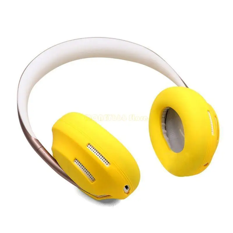 F62C 1PAIR Мягкий анти-скользкий силиконовый крышка для наушников для наушников для ушных подушков защиты подушки для наушников