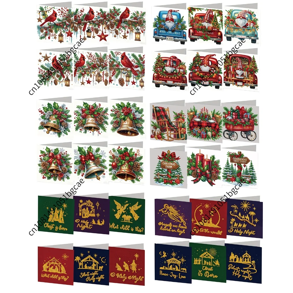 6-delige kerstpatroon DIY diam - Xmas Resin Art recensie en prijs
