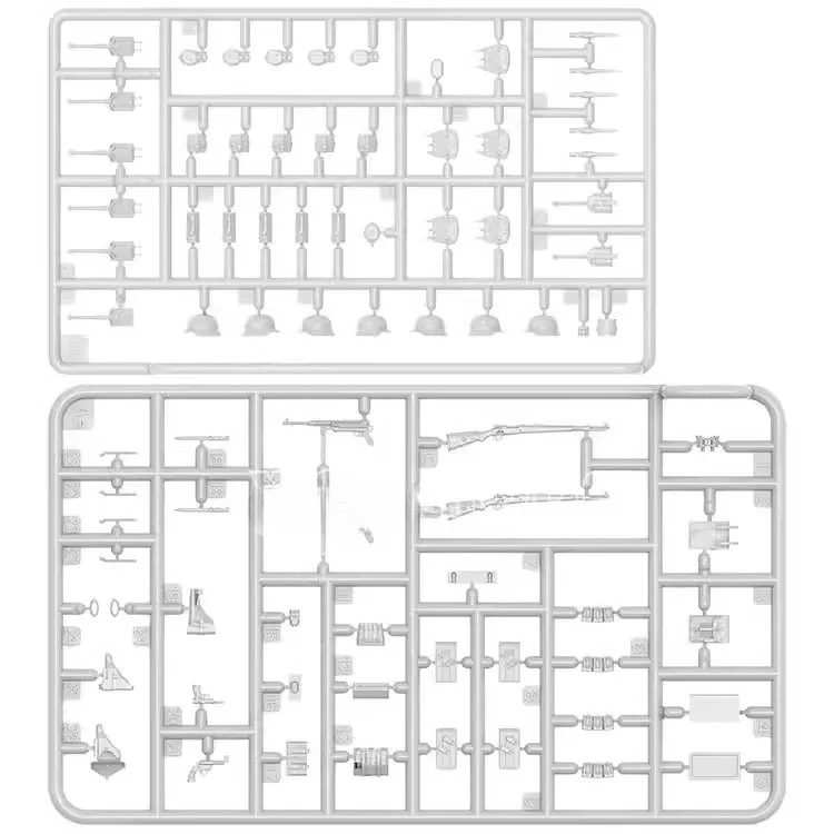 Kit de modèle à assembler en plastique MiniArt 35467 ensemble de pistolets d'élite allemande échelle 1/35