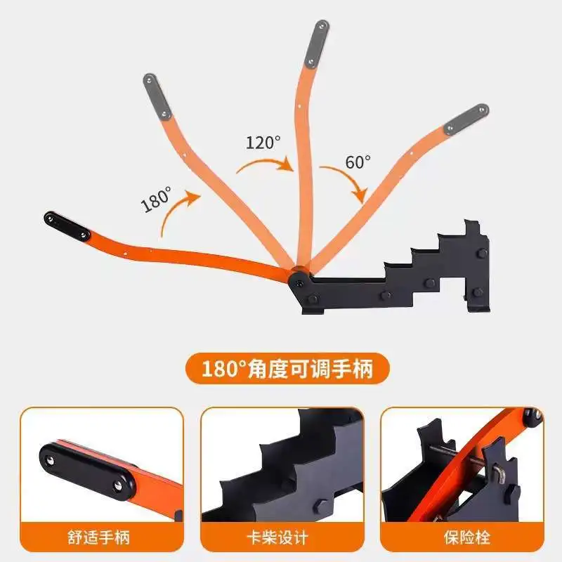 Log Splitters Firewood Chopping Rural Guillotine Chopping Machine Wood Tool Wood Splitter Outdoor - Image 2